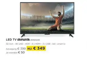 Led tv aiwa 50 inch
