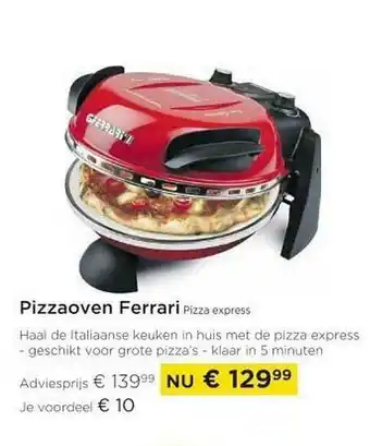 Pizzaoven ferrari