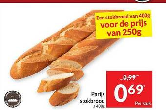 Intermarché Parijs stokbrood aanbieding