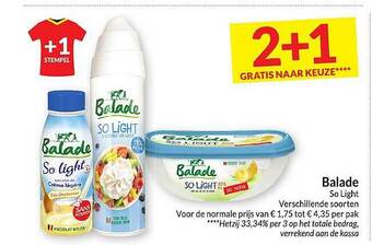 Intermarché Balade so light aanbieding