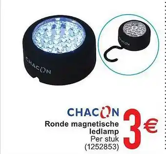 Cora Chacon ronde magnetische ledlamp aanbieding