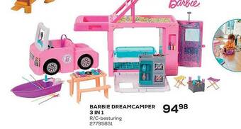 Supra Bazar Barbie dreamcamper 3 In 1 aanbieding