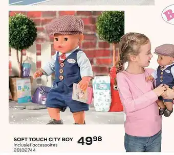 Soft touch city boy