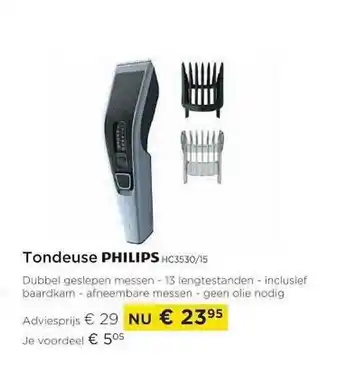 Molecule Tondeuse philips aanbieding