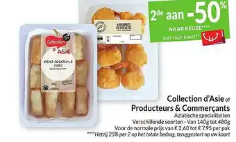 Collection d'asie of producteurs & commerçants aziatische specialiteiten