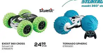 Supra Bazar Silverlit exost 360 cross of tornado spheric aanbieding