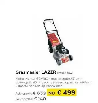 Grasmaaier lazer
