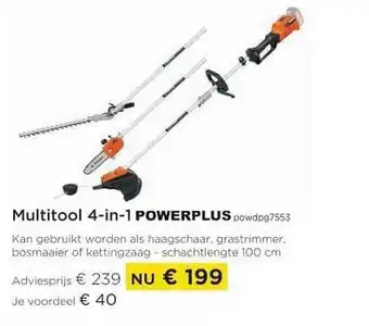 Molecule Multitool 4-in-1 powerplus aanbieding