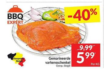 Intermarché Gemarineerde varkensschenkel aanbieding