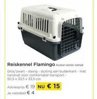 Molecule Reiskennel flamingo aviator carrier nomad aanbieding