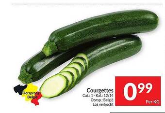 Intermarché Courgettes aanbieding