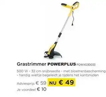 Molecule Grastrimmer powerplus aanbieding