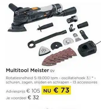 Multitool meister 12v