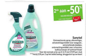 Intermarché Sanytol aanbieding