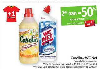 Intermarché Carolin of wc net aanbieding