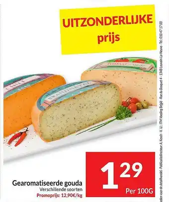 Intermarché Gearomatiseerde gouda 100 gram aanbieding