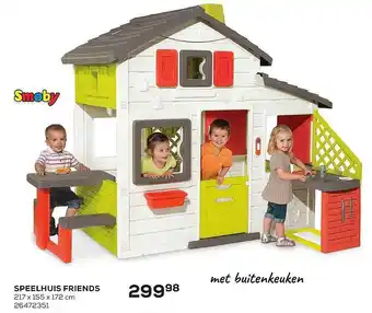 Smoby speelhuis friends