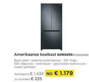 Molecule Amerikaanse koelkast samsung aanbieding