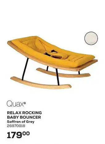 Supra Bazar Quax Relax Rocking Baby Bouncer aanbieding