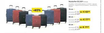 Molecule Reiskoffer delsey aanbieding