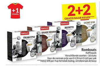 Rombouts koffiepads