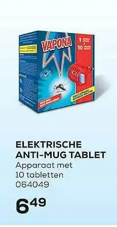 Elektrische Anti-mug Tablet
