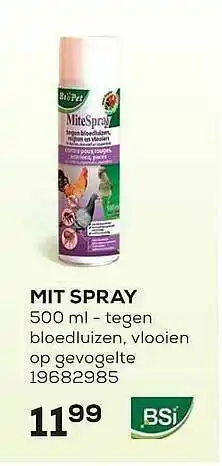 Supra Bazar Mit spray 500 Ml Bsi aanbieding