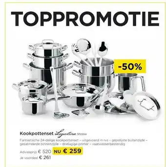 Kookpottenset lagostina sfiziosa