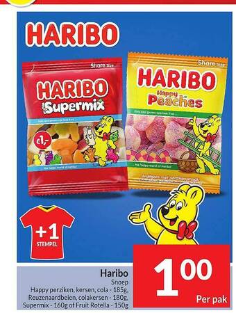 Intermarché Haribo snoep aanbieding
