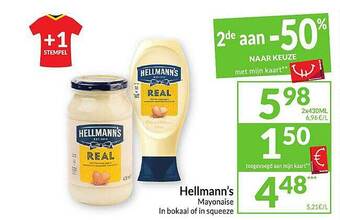 Intermarché Hellmann's mayonaise aanbieding