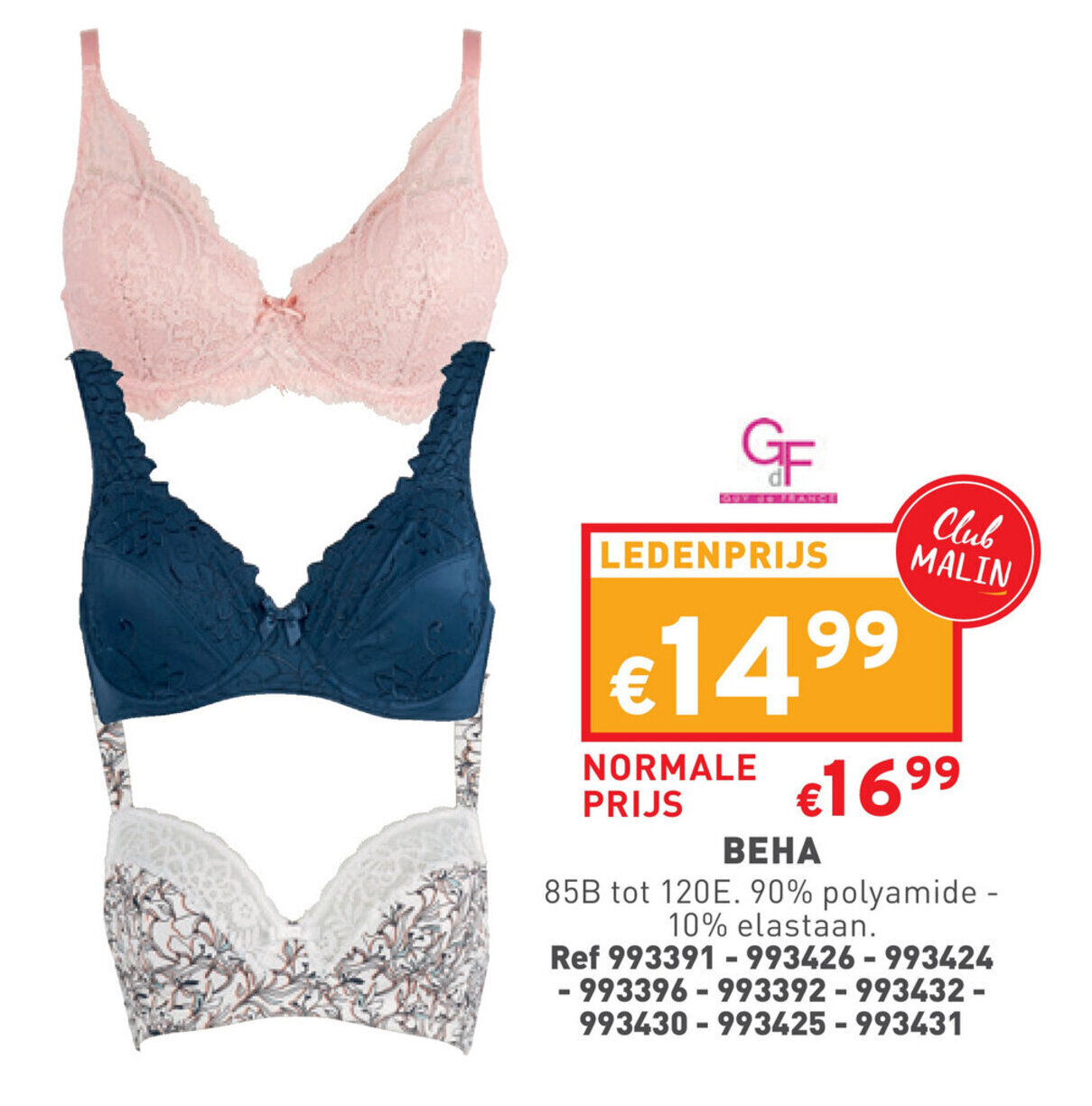 Trafic Beha 85B tot 120E aanbieding