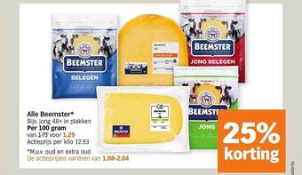 Albert Heijn Beemster aanbieding
