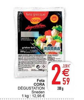 Cora Feta aanbieding