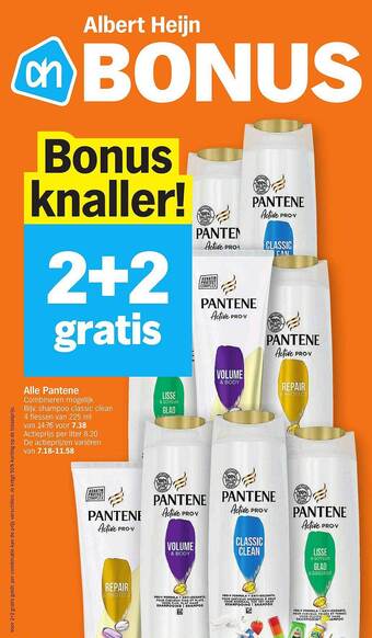 Albert Heijn Pantene aanbieding