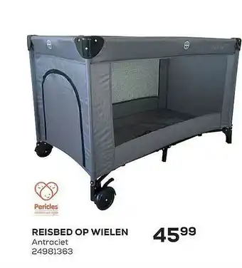 Supra Bazar Pericles Reisbed Op Wielen aanbieding
