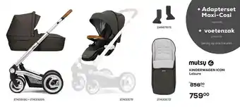 Mutsy Kinderwagen Icon Leisure