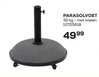 Supra Bazar Parasolvoet 30 Kg aanbieding