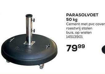 Supra Bazar Parasolvoet 50 Kg aanbieding