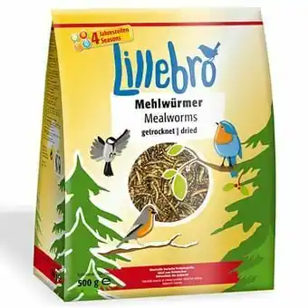 Lillebro Meelwormen Gedroogd - 500 g