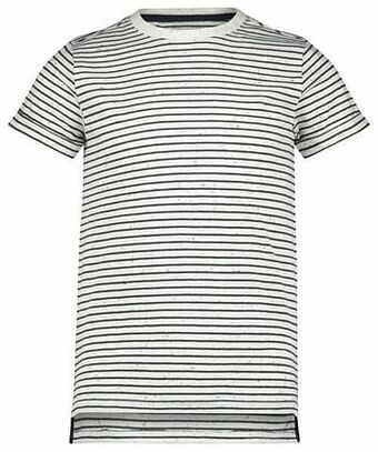 HEMA Kinder T-shirt Strepen Donkerblauw (donkerblauw)
