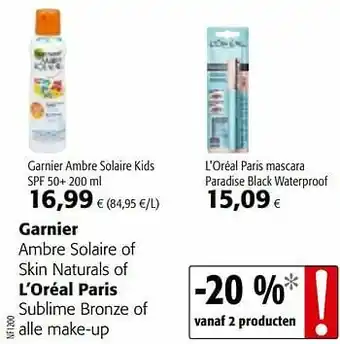 Garnier ambre solaire kids spf 50+