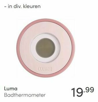 Baby & Tiener Luma badthermometer aanbieding