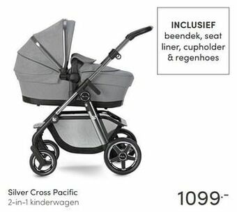 Baby & Tiener Silver cross pacific 2-in-1 kinderwagen aanbieding