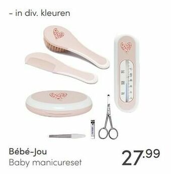 Baby & Tiener Bébé-jou baby manicureset aanbieding