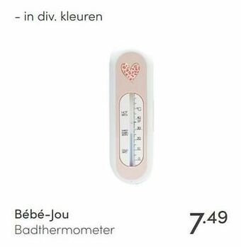 Baby & Tiener Bébé-jou badthermometer aanbieding