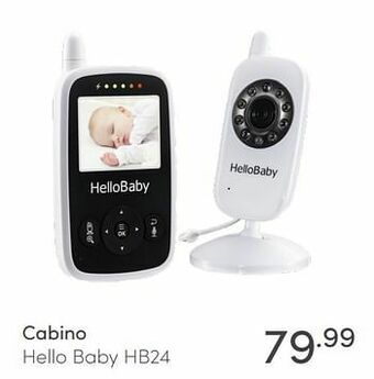 Baby & Tiener Cabino hello baby hb24 aanbieding