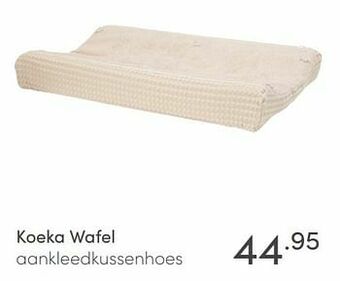 Baby & Tiener Koeka wafel aankleedkussenhoes aanbieding