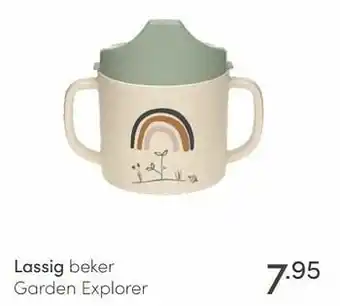 Baby & Tiener Lassig beker garden explorer aanbieding