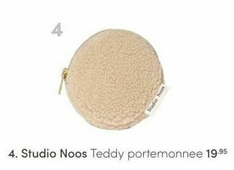 Baby & Tiener Studio noos teddy portemonnee aanbieding