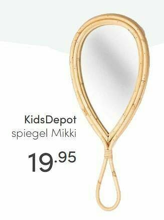 Baby & Tiener Kidsdepot spiegel mikki aanbieding